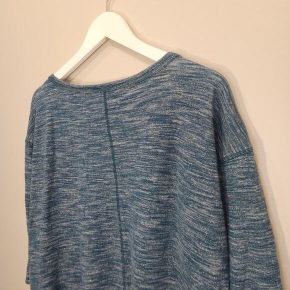 T by Talbots Sweatshirt Dress Cozy Casual Lagenlook Fall Winter Layer - Size X - Picture 5 of 8